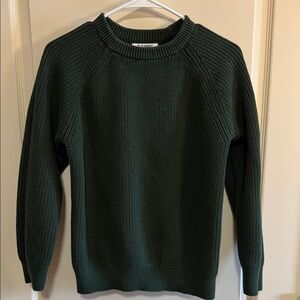 Old Navy Men's Dark Green Crewneck Sweater